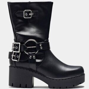 Koi O-Ring Strap/Oblivion Grunge Switch Boots